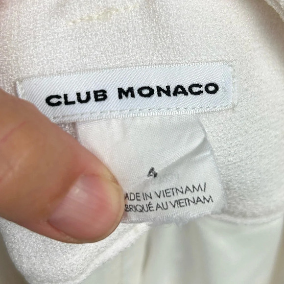 Club Monaco  Belted Crop Pants, size 4 - Picture 12 of 14